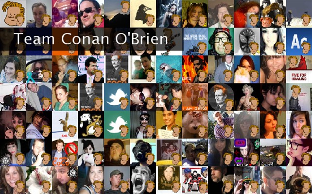 Team Conan O'Brien Twibute 100