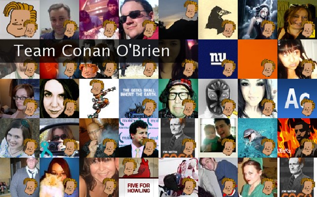 Team Conan O'Brien Twibute 50