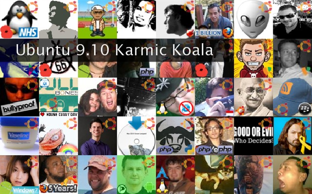 Ubuntu 9.10 Karmic Koala Twibute 50