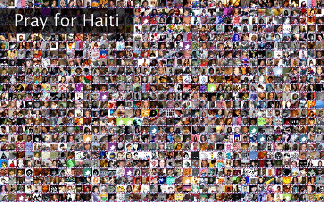 Pray for Haiti Twibute 1000