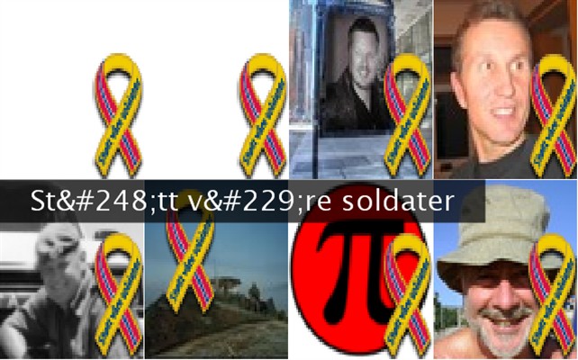 Støtt våre soldater Twibute 50