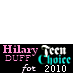 Hilary Duff - #HilaryforTCAs
