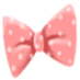 Pink bow