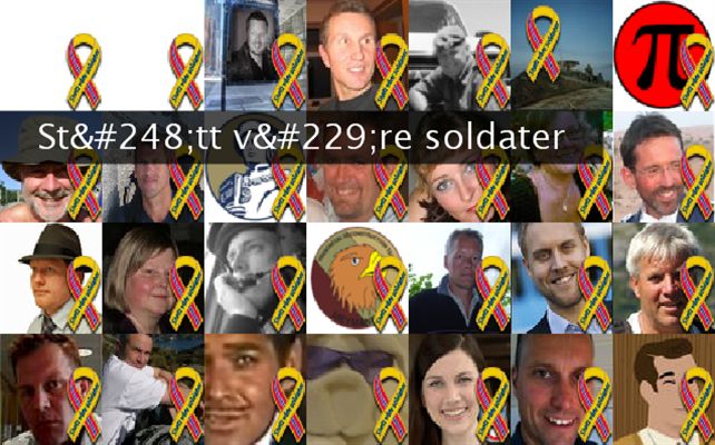 Støtt våre soldater Twibute 250