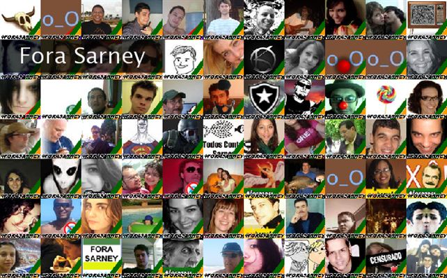 Fora Sarney Twibute 100