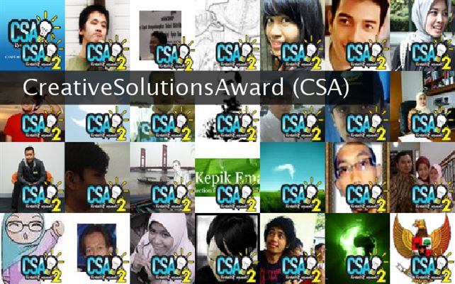 CreativeSolutionsAward (CSA) Twibute 50