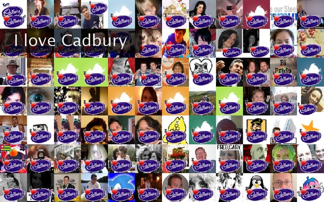 I love Cadbury Twibute 100