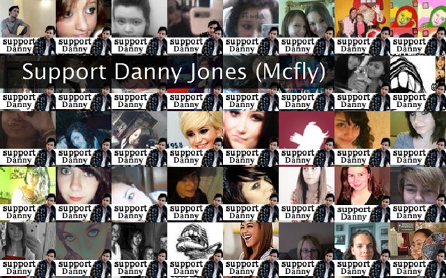Support Danny Jones (Mcfly) Twibute 50