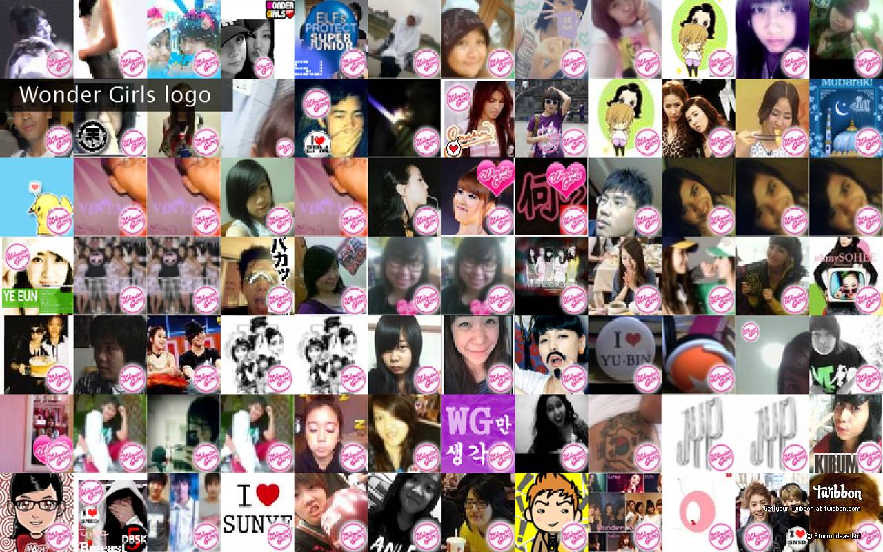 Wonder Girls logo - Resources - Wonder Girls logo Twibute 100