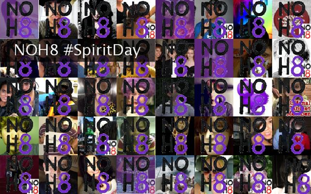 NOH8 #SpiritDay Twibute 50