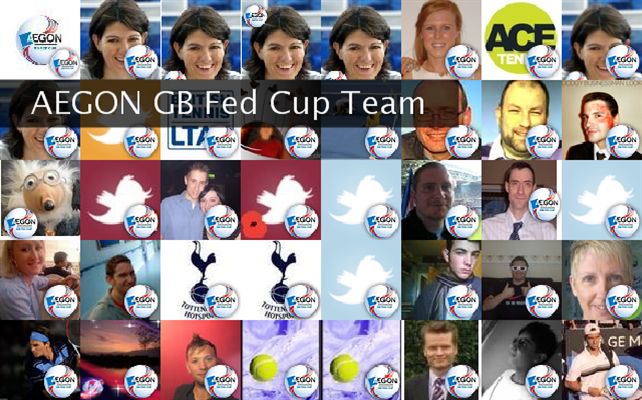 AEGON GB Fed Cup Team Twibute 50