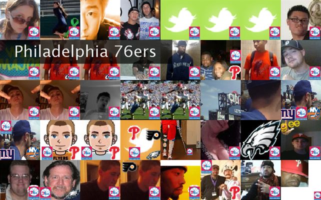 Philadelphia 76ers Twibute 50