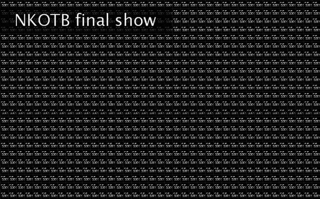 NKOTB final show Twibute 1000