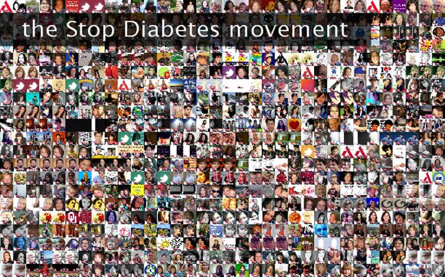 the Stop Diabetes movement Twibute 1000