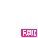 F.CUZロゴ(ピンク)
