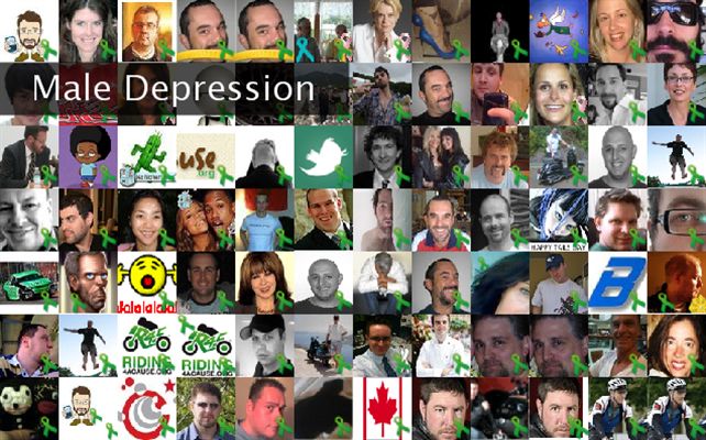 Male Depression Twibute 100