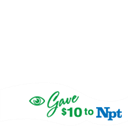 Give $10 to NPT