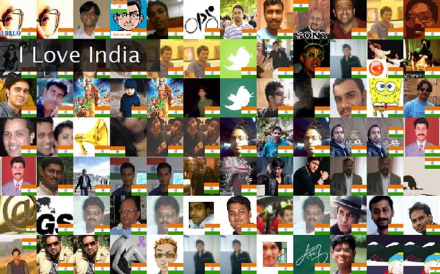 I Love India  Twibute 100
