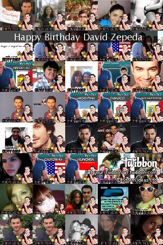 Happy Birthday David Zepeda - Resources - Happy Birthday David Zepeda