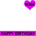 happy birthday hina
