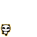 パンダの珍さんのアイコンバッジその2を付けてみたよ^^