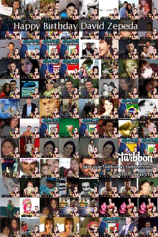 Happy Birthday David Zepeda - Resources - Happy Birthday David Zepeda