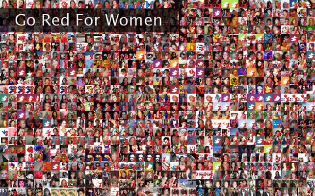 Go Red For Women Twibute 1000