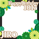 HAPPY BIRTHDAY JIRO 1017
