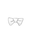 white bow tie