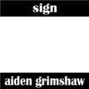 Sign Aiden Grimshaw