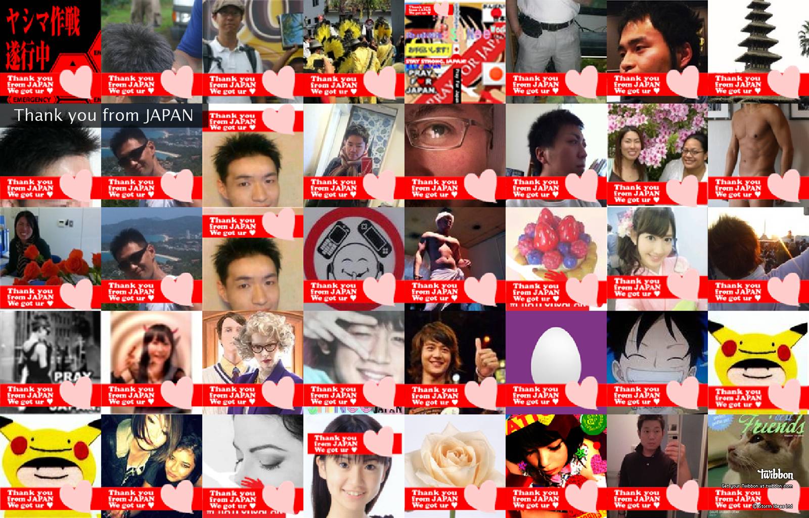 Thank you from JAPAN - Resources - Thank you from JAPAN Twibute 50