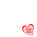 Thank you from JAPAN(logo)