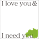 I love & need you FUKUSHIMA