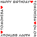 TOMOHISA HappyBirthday ver.2