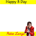 Happy B-Day Pedro Lanza
