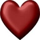 Red Satin Heart