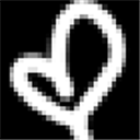 Black And White Heart
