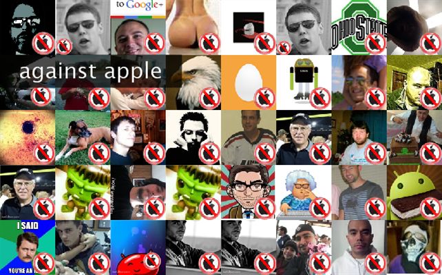against apple Twibute 50