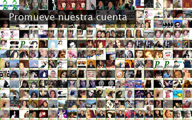 Promueve nuestra cuenta Twibute 250