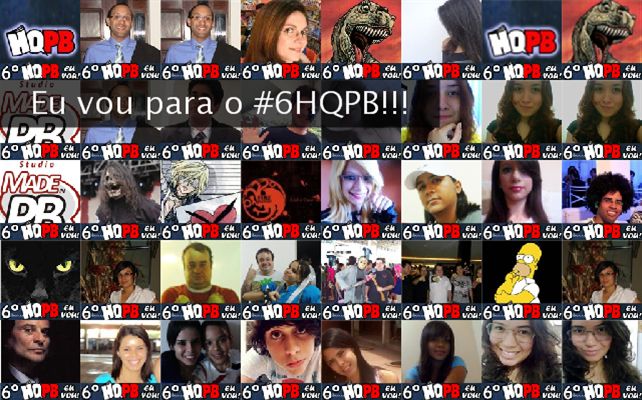 Eu vou para o #6HQPB!!! Twibute 50