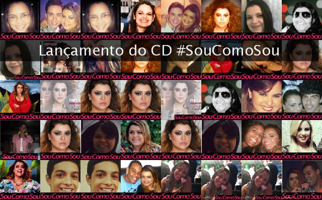 Lançamento do CD #SouComoSou Twibute 50