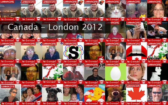 Canada - London 2012 Twibute 50