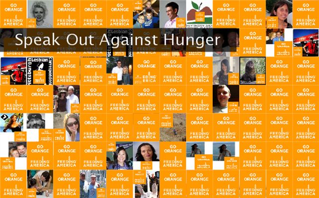 Speak Out Against Hunger Twibute 100