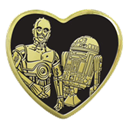 Variety Star Wars Gold Heart