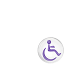 ADA: Denotes in Wheelchair