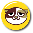 三毛猫ホームズ応援バッチ