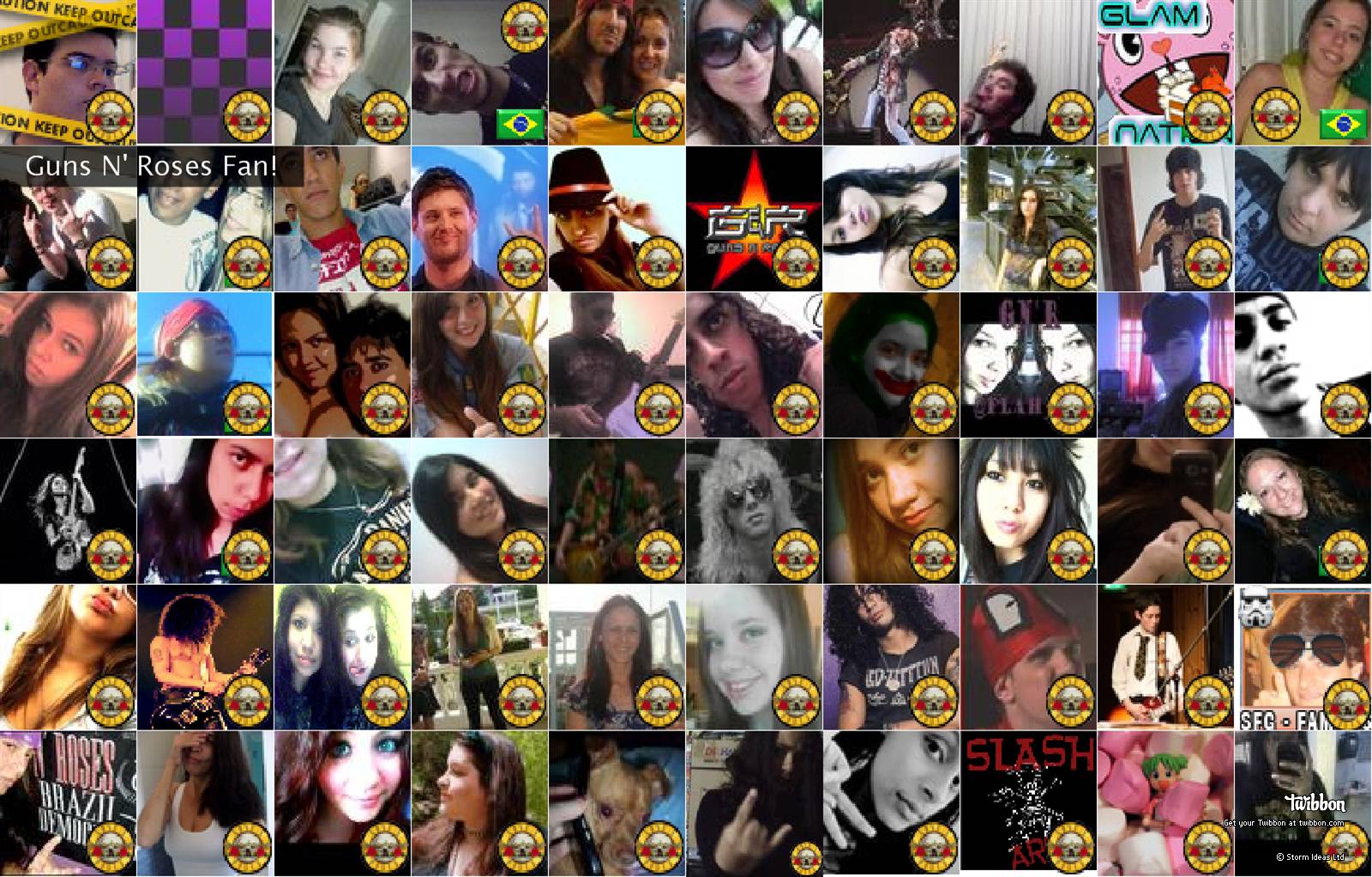 Guns N' Roses Fan! Resources Guns N' Roses Fan! Twibute 100