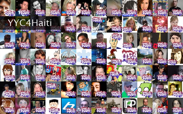 YYC4Haiti Twibute 100