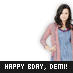 Happy BDay, Demi! (Cinza)