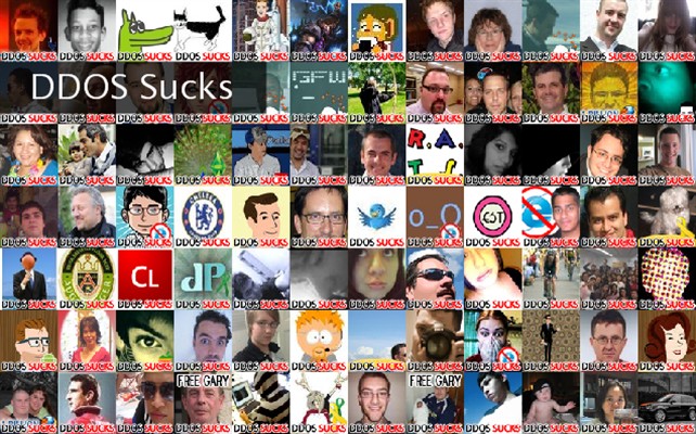 DDOS Sucks Twibute 100